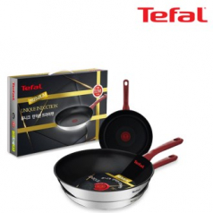 테팔 유니크 인덕션 프리미엄 프라이팬 20cm+26cm+ 멀티 팬 28cm CT1-UQFP2026W28
