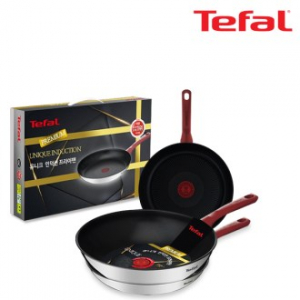 테팔 유니크 인덕션 프리미엄 프라이팬 24cm+26cm+ 멀티 팬 28cm CT1-UQFP2426W28