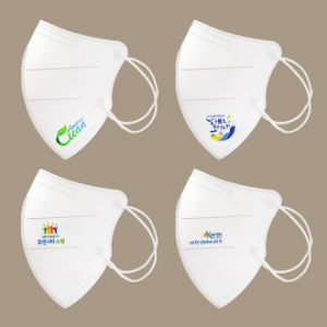 새부리형 화이트 풀컬러 전사 인쇄 마스크 (마스크인쇄)