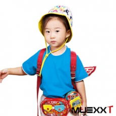 MU505-1 20수 이중 아동 라운드 (반팔)