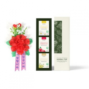 유기농 허브차 베이직 기획세트 C, 어버이날 카네이션 선물세트
