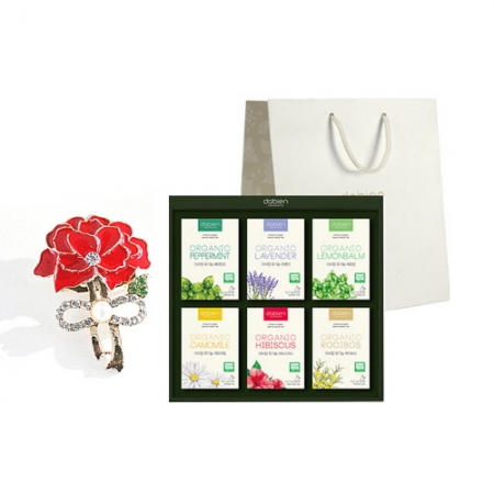 어버이날 카네이션 선물세트 유기농 허브차 고급 기획세트 D #2