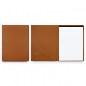 A4 메모패드 사선포켓 고급가죽 // 국내생산