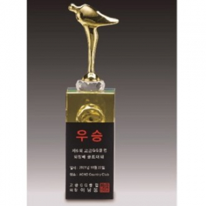 금속크리스탈 골드 골프 트로피 148