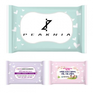 홍보 물티슈 제작 15매 (무광 3종)