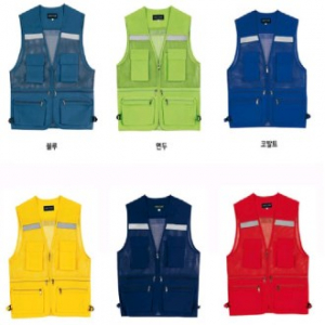 야광띠 망사 조끼 MG208-1