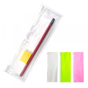 고주파 파우치 필기구세트 연필+연필깍이