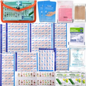 투명 지갑 밴드 구급세트 C