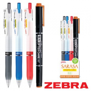 제브라 사라사 마크온 3+1 볼펜 (0.5)