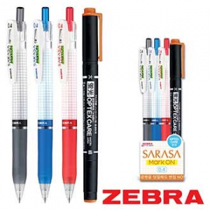 제브라 사라사 마크온 3+1 볼펜 (0.4)