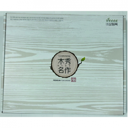 티크나무 수저세트 4종 숟가락 젓가락 #4