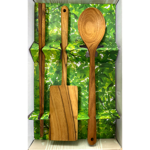 티크우드 조리도구 3종세트