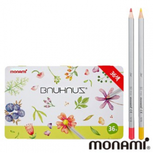 모나미 바우하우스 색연필 36색