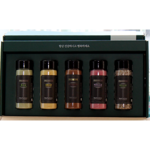 고급 허브솔트 히말라야 핑크솔트 그라인더 세트 프리미엄 소금 선물세트 예식장 돌잔치 결혼식 기념품