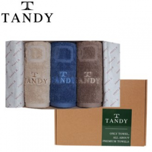 뉴 탠디 T-21 라운드스퀘어 타올 170g 3매세트 베이직