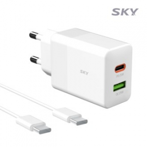 스카이 필 Q2S 25W PD 듀얼 고속충전기