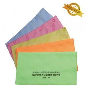 CB 카우보이 스포츠 자가드타올, 스포츠타올, 등산타올 40X90 베이직