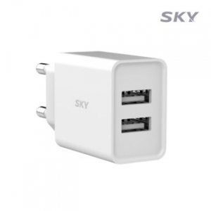 스카이 필 C1 12W 듀얼 포트 고속충전기