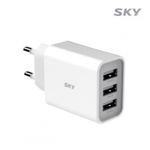 스카이 필 C3 18W 3포트 고속충전기