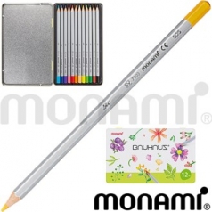 모나미 바우하우스색연필12색세트