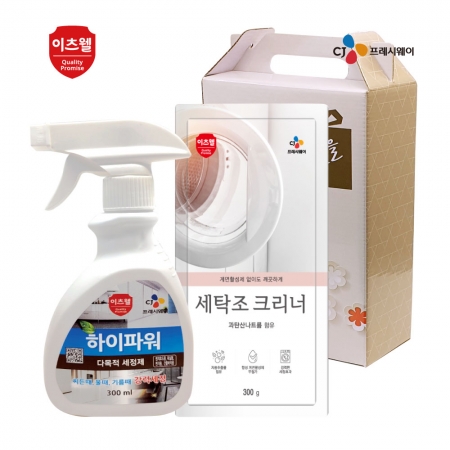 CJ다목적세정제,세탁조크리너2종세트 #2