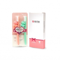 왕타 칫솔 하트 커플 세트 WMC