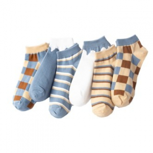 슈가믹스 여성발목 단목 패션 여학생 6개 세트 여자 스니커즈양말