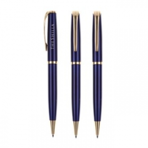 메이펜 1.0mm, 블루(금장), 블랙잉크