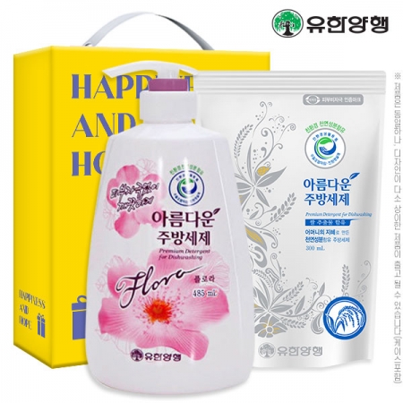(친환경)아름다운플로라485펌프 300리필(2종) 세트 #2