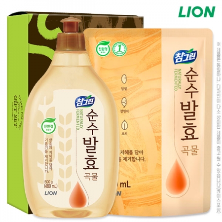 (친환경)참그린곡물500용기 곡물300리필(2종) 세트 #2