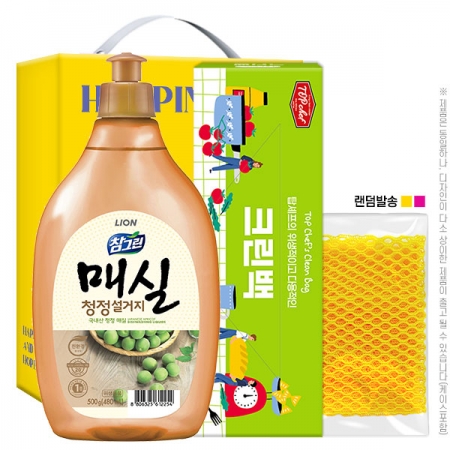 참그린매실500용기 크린백 망사수세미(3종) #2