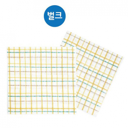 다용도 체크행주-벌크 (1P) #2