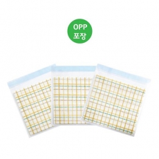 판촉홍보용 체크행주-OPP포장 (1P)