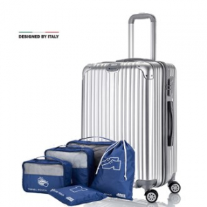 에스쿠다마 캐리어 24인치+5종 파우치, 여행용가방, 기내용캐리어 hs-m1708