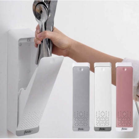 색상선택 벽부착 심플 수저통 #2