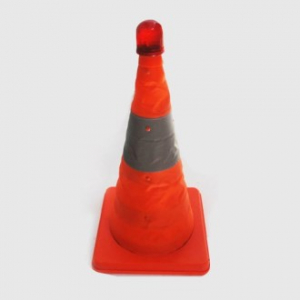 카테크 보관이 간편한 차량용 경고 비상 콘 삼각대 바리케이트 CBH598