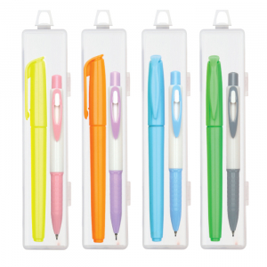 런닝 형광펜 + 미니미 샤프세트 RM 01