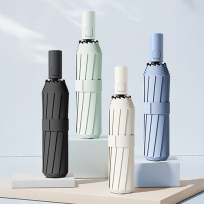 컴포트 3단 자동 양우산 암막 자외선 차단 (UPF 50+)