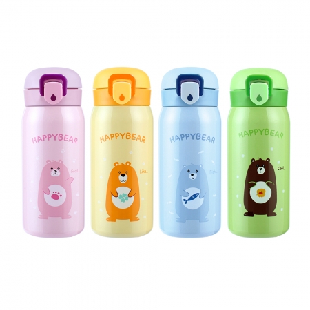 홈애니 해피베어 원터치보온보냉병 350ml #4