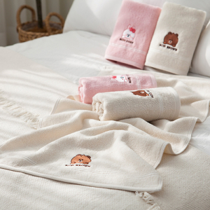 라인프렌즈 미니앤프렌즈 세면타올 130g