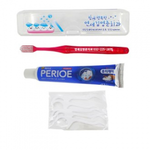 미소덴탈 국산 칫솔 치약 치실세트 2호