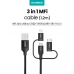 작은이미지: 초텍  Mfi 3in1 케이블 #2