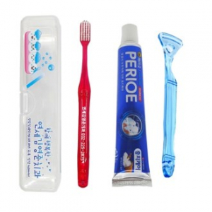 칫솔 치약 혀 클리너 세트 4호 // 국산