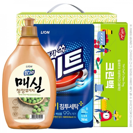 참그린매실500용기 비트액체300리필 크린백(3종) #2