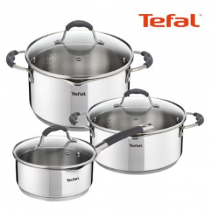 테팔 일리코 스테인레스 냄비 편수 16cm+양수 20cm+곰솥 22cm