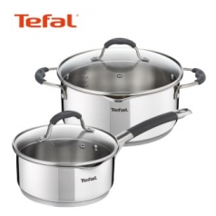 테팔 일리코 스테인레스 냄비 편수16cm + 양수 20cm