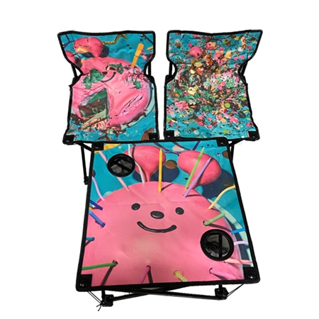 접이식 캠핑의자 테이블 세트, 피크닉 세트 #3