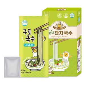 간편한 심플 구포 시금치 잔치국수 (1인분)