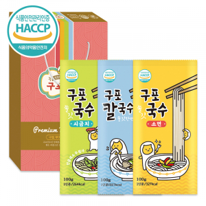 구포 무지개 국수 별세트 1호 (3종)