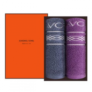 [송월타올]샤보렌 디럭스 타올 2P 선물세트, 수건, 답례수건